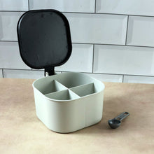 Fancy 4-Section Masala Box for Kitchen Storage (Spice Container)